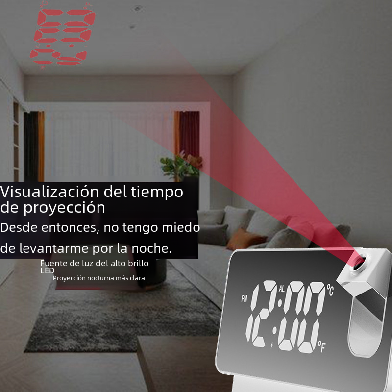 Reloj Proyector de Pared
